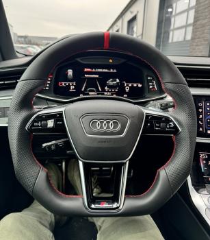 Audi A6 S6 RS6 A7 S7 RS7 4K C8 E-Tron GT Lenkrad neu beziehen